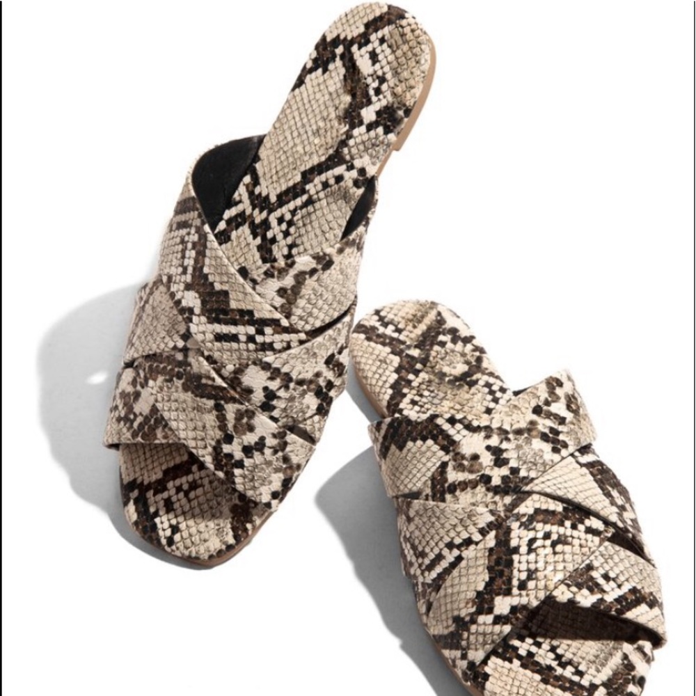 Snake sandals